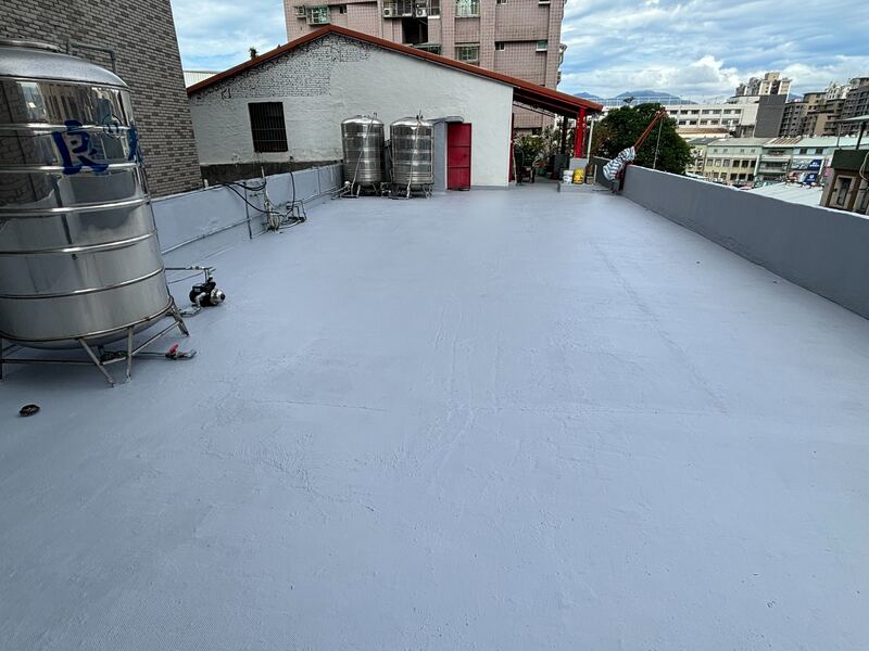 屋頂防水隔熱工程完工實景